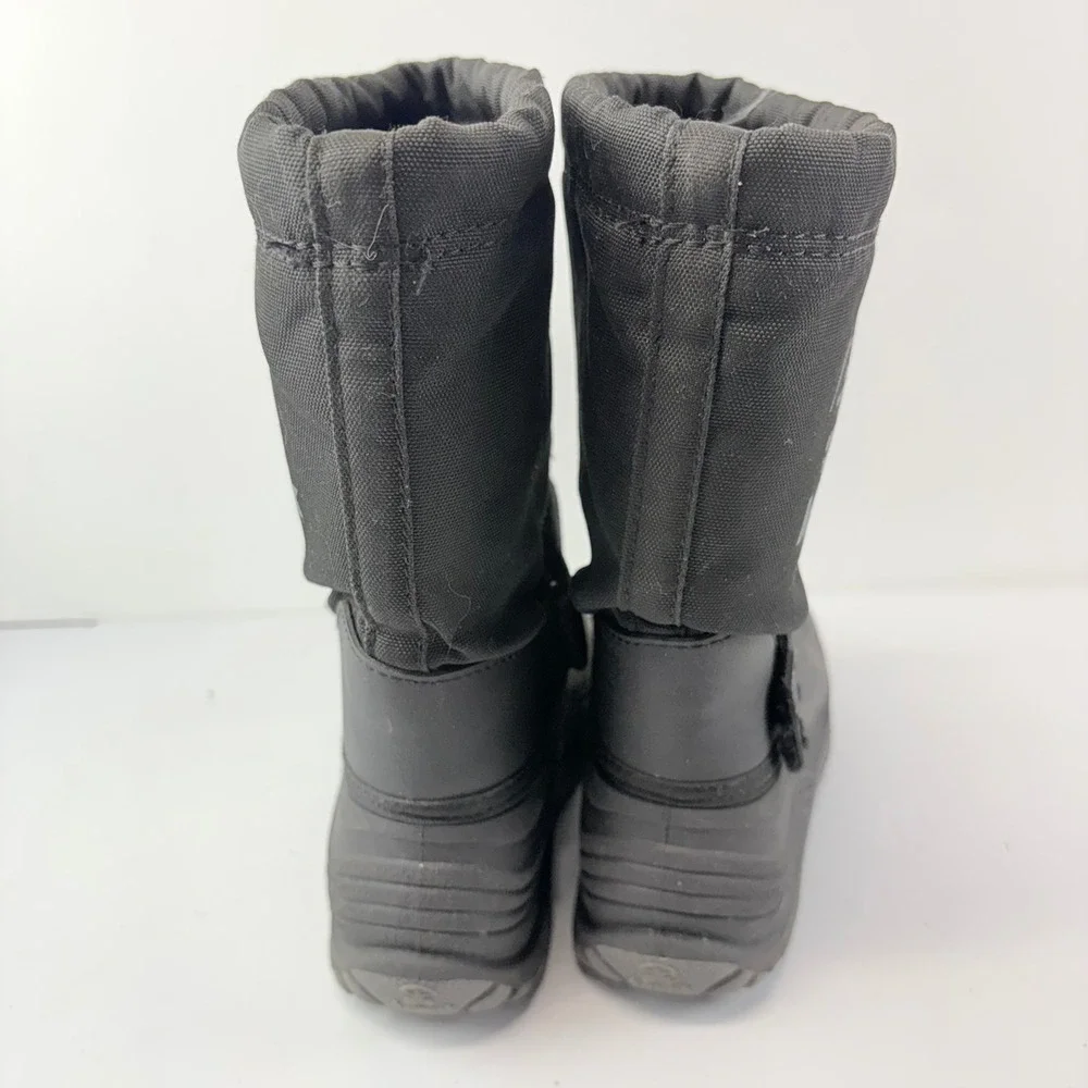Kamik Snow Boots Little Kids Size 13 Black Waterproof Insulated Winter Boots
